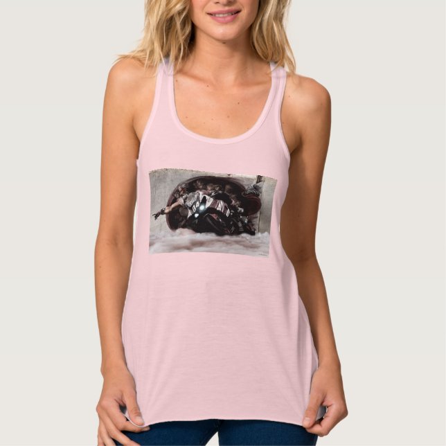 Débardeur 'MotoGod' par Multiluke Halter Top (Devant)