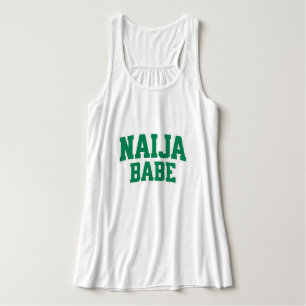 Débardeur Naija Babe Fierté Nigériane