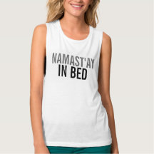Namast'ay dans le lit anti-yoga Fitness Lazy femme