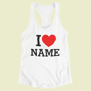 Débardeur Nom du coeur