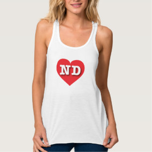 Débardeur North Dakota Red Heart - J'aime ND