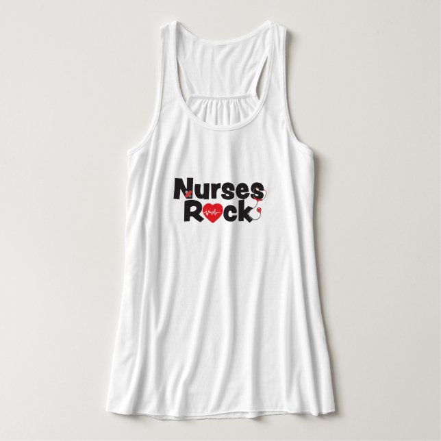 Débardeur Nurses Rock (Design devant)