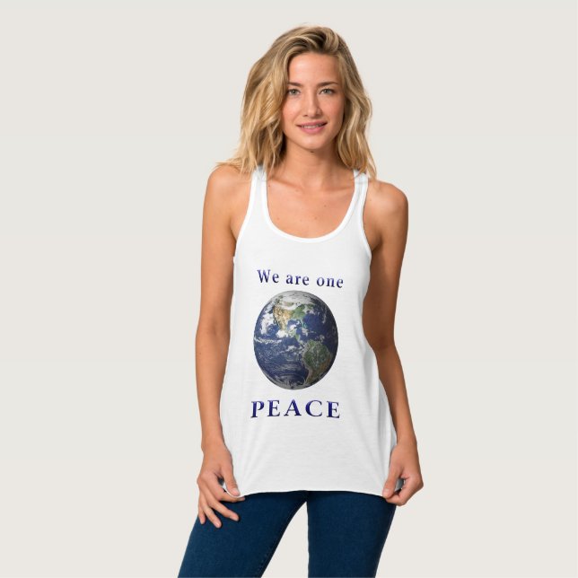 Débardeur Paix sur terre (Devant entier)