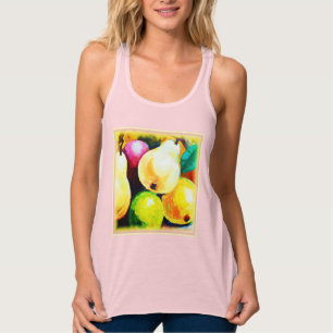 Débardeur "Pears Tree" Joli Design. Commandez dès maintenant
