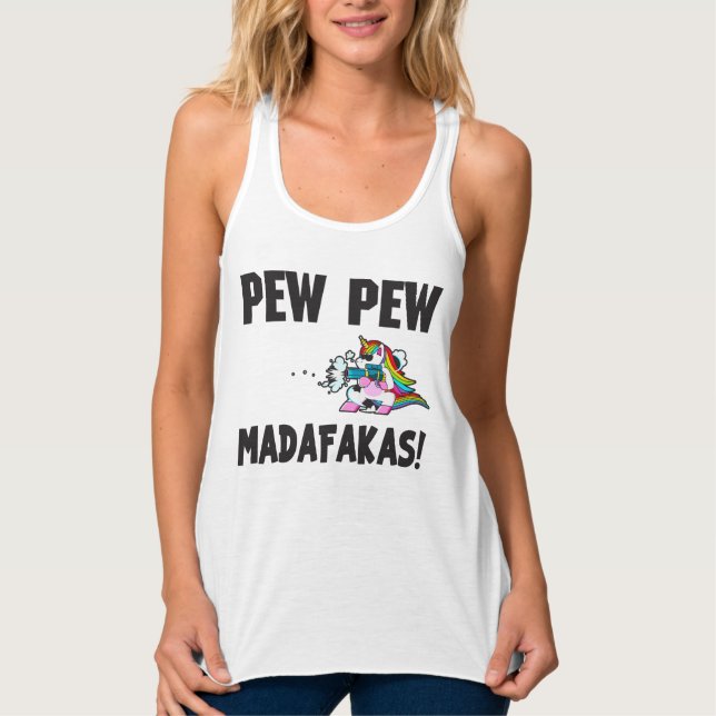Débardeur Pew Pew Madafakas (Devant)