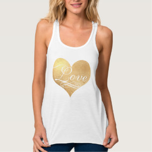 Débardeur PixDezines Amour avec Cœur d'Or