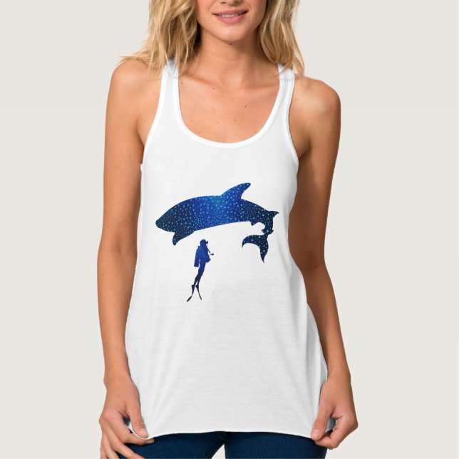 Débardeur Plongée de requins (Devant)