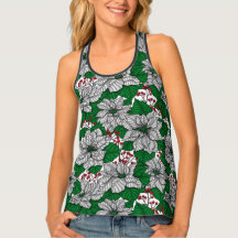 Pointe blanche, motif de Noël