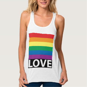Débardeur Pretty Rainbow Love, Pride, LGBT, Celebrate Love