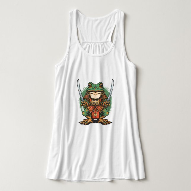 Débardeur Racerback Guerrier Samouraï Grenouille F (Design devant)