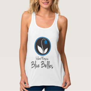 Débardeur Réservoir bleu de belles d'IE !