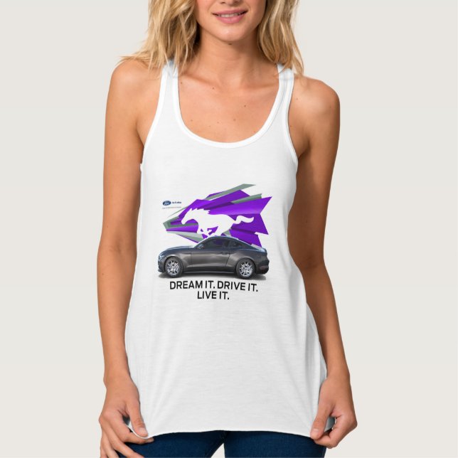 Débardeur Robe de T-shirt femme Mustang (Devant)