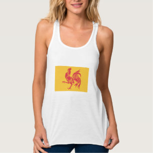 Débardeur Rooster rouge (Drapeau de Wallonie)
