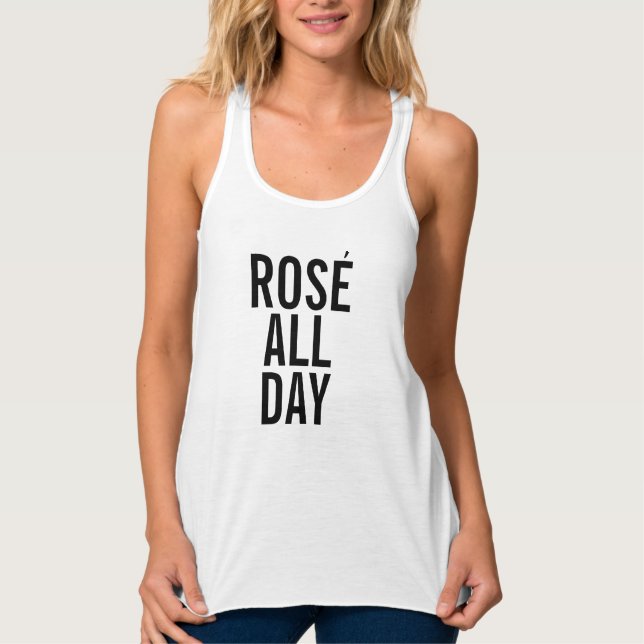 Débardeur Rose all day women's tank top (Devant)
