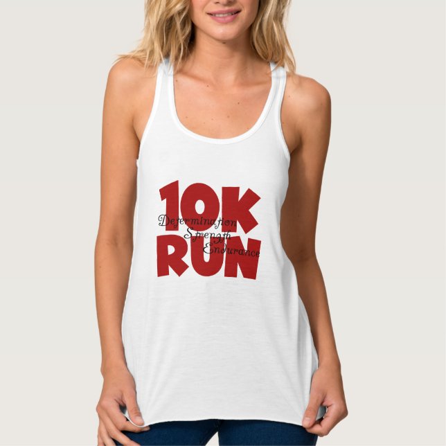 Débardeur Rouge à 10 000 (Devant)