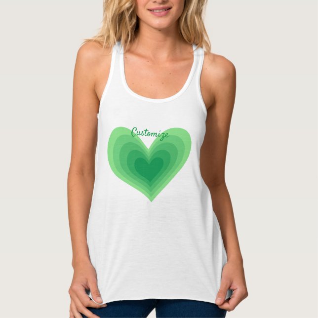 Débardeur Sage Green Heart Thunder_Cove (Devant)