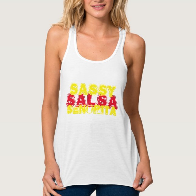 Débardeur Sassy Salsa Senorita (Devant)