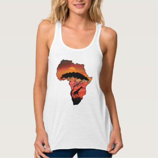 Débardeur Serengeti africain avec Giraffe