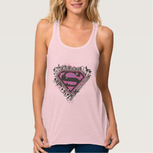 Débardeur Supergirl goupille le logo