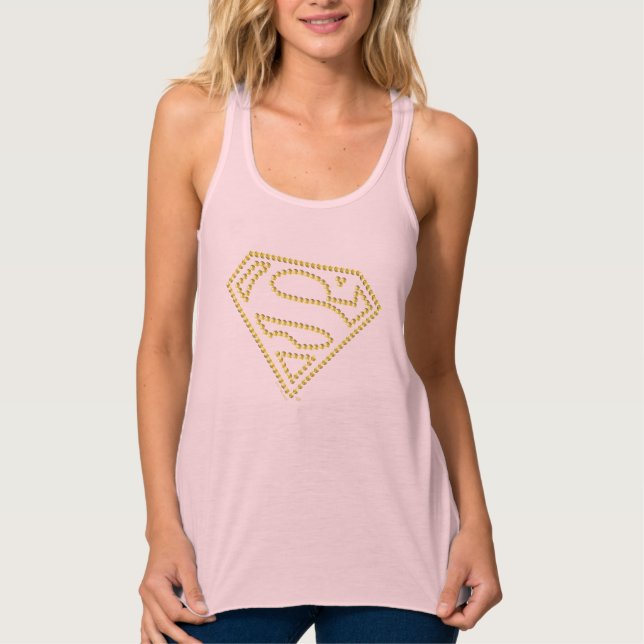Débardeur Supergirl Studded S-Shield (Devant)