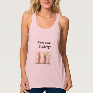 Débardeur T-shirt féminin Dancing Girls