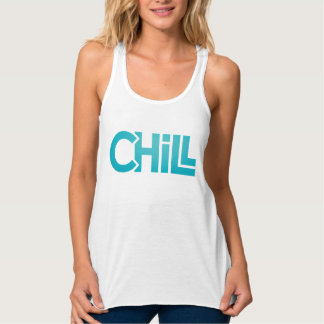 Débardeur T-shirt graphique minimaliste Chill Zen | Méditati