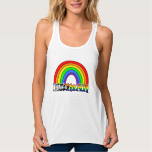 Débardeur T-shirt homme arc-en-ciel LGBTQ+