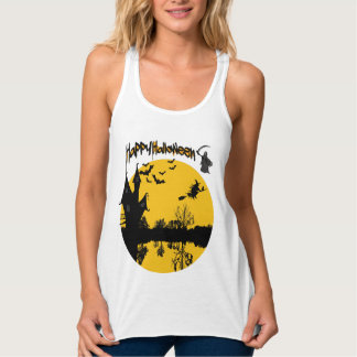 Débardeur t-shirt joyeux halloween