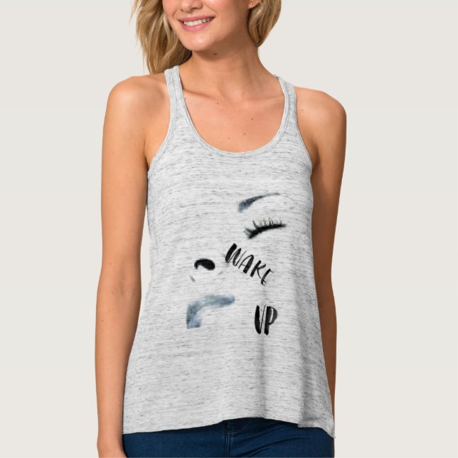 Débardeur T-shirt réveille (Devant)