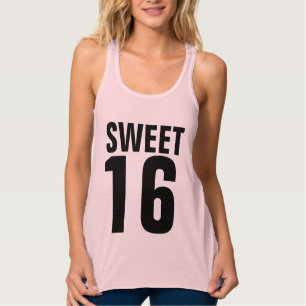 Débardeur T-shirt SWEET 16