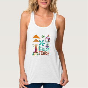 Débardeur Tiki Birds Moderne Vintage Rétro MARIÉE TRIBU Pers