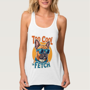 Débardeur Trop Cool pour Fetch Bouledogue Français Lunettes
