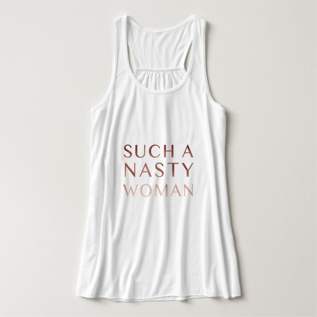 Débardeur Une femme si méchante (Design devant)