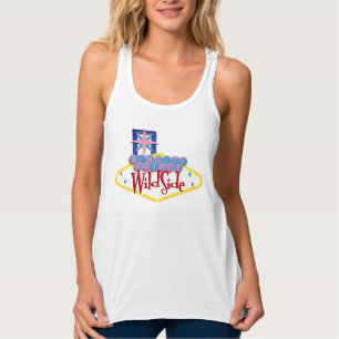 Débardeur VWS Nouveau logo féminin Slim Fit Racerback Débard