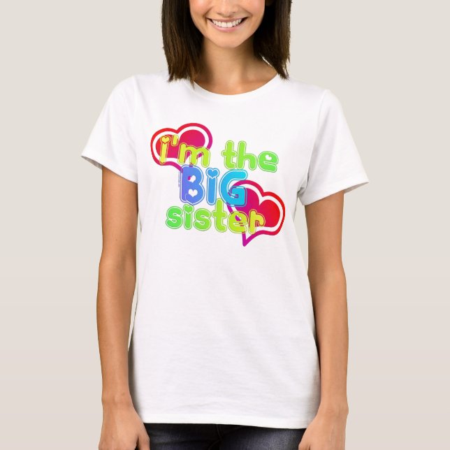 Débardeurs et tee - shirt de grande soeur (Devant)