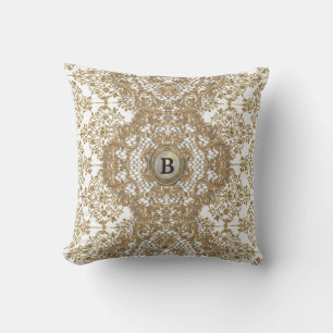 Deborah Monogramme Oreiller Victorien