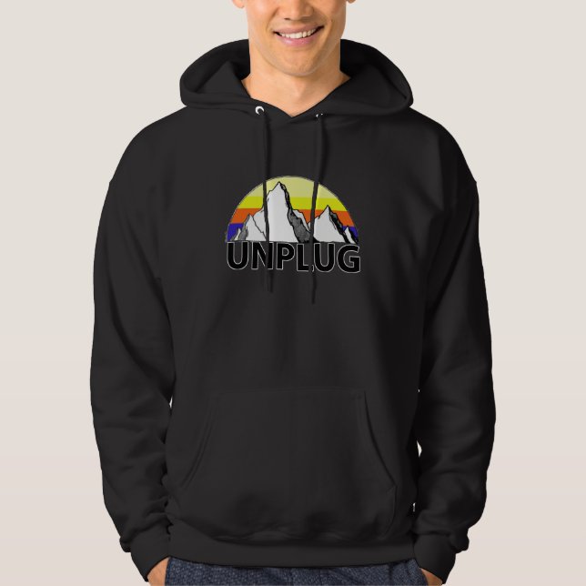 Débranchez dans le sweat - shirt à capuche de (Devant)