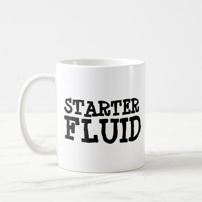 DÉBUT FLUID TRENDY FUNNY CAFÉ MUG (Gauche)