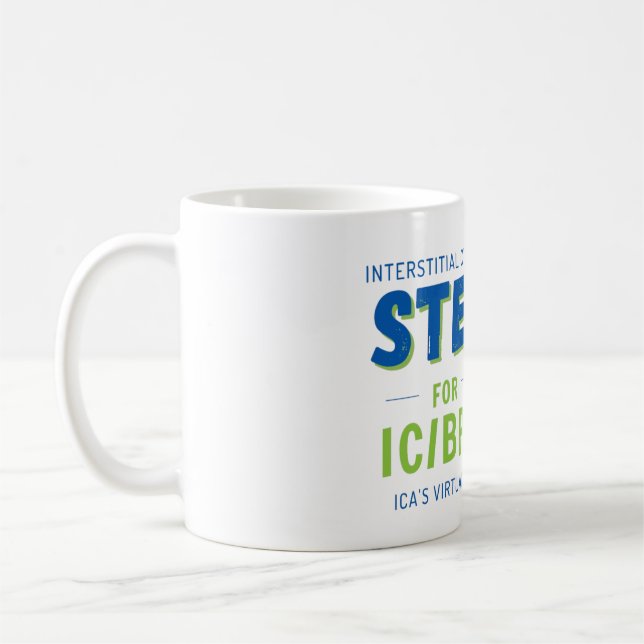 Débutez pour l'IC/BPS Virtual Walk Mug (Gauche)