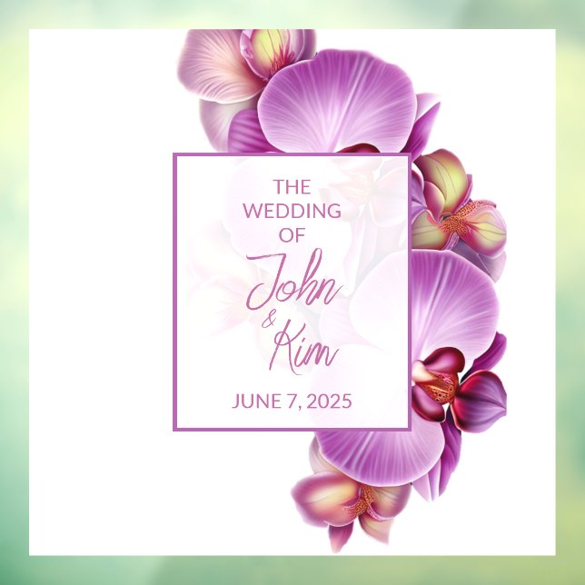 Décal et autocollant mariage Monogramme (Feuille 3)