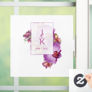 Décal et autocollant mariage Monogramme