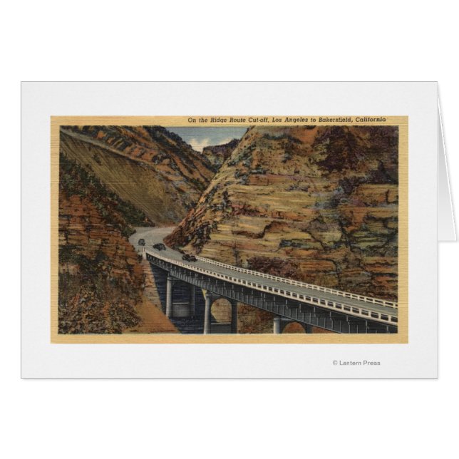 Décalage de la route Ridge, Aller à Bakersfield (Devant horizontal)