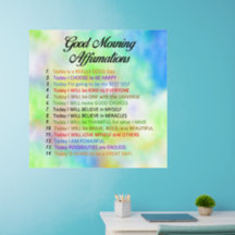 14 Affirmations du bon matin pour une vie positive