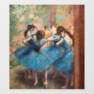 Décalque Mural Edgar Degas - Danseurs en bleu