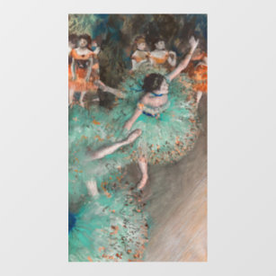 Décalque Mural Edgar Degas - Swaying Dancer / Danseuse en vert