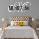 Décalque Mural Nom de calligraphie Script personnalisé initial<br><div class="desc">Le design est une photo et les coques ne sont pas faits avec de la parties scintillant, des paillettes, des métaux ou des bois. Cette conception est également disponible sur d'autres modèles de téléphone. Choisissez Type de périphérique pour voir d'autres iPhone, Samsung Galaxy ou coques Google. Certains styles peuvent être...</div>