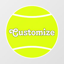 Nom de l'équipe du joueur de tennis ou texte Custo