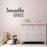 Décalque Mural Nom Monogramme personnalisé<br><div class="desc">Cette conception peut être personnalisée en choisissant l'option personnaliser pour ajouter du texte ou apporter d'autres modifications. Si ce produit a la possibilité de transférer la conception à un autre article, s'il vous plaît assurez-vous d'ajuster la conception pour s'adapter si nécessaire. Contactez-moi à colorflowcreations@gmail.com si vous souhaitez avoir cette conception...</div>