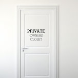 Décalque Mural Propriétaires Closet Location à court terme Signal<br><div class="desc">Cette conception peut être personnalisée dans la zone fournie en modifiant la photo et/ou le texte. Vous pouvez également le customiser en choisissant l'option cliquer pour customiser une autre option et supprimer ou modifier la couleur de l'arrière - plan, ajouter du texte, modifier la couleur ou le style du texte,...</div>