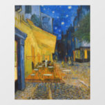 Décalque Mural Vincent van Gogh - Café Terrasse en soirée<br><div class="desc">Café Terrasse sur la Place du Forum à la Nuit - Vincent van Gogh,  1888</div>